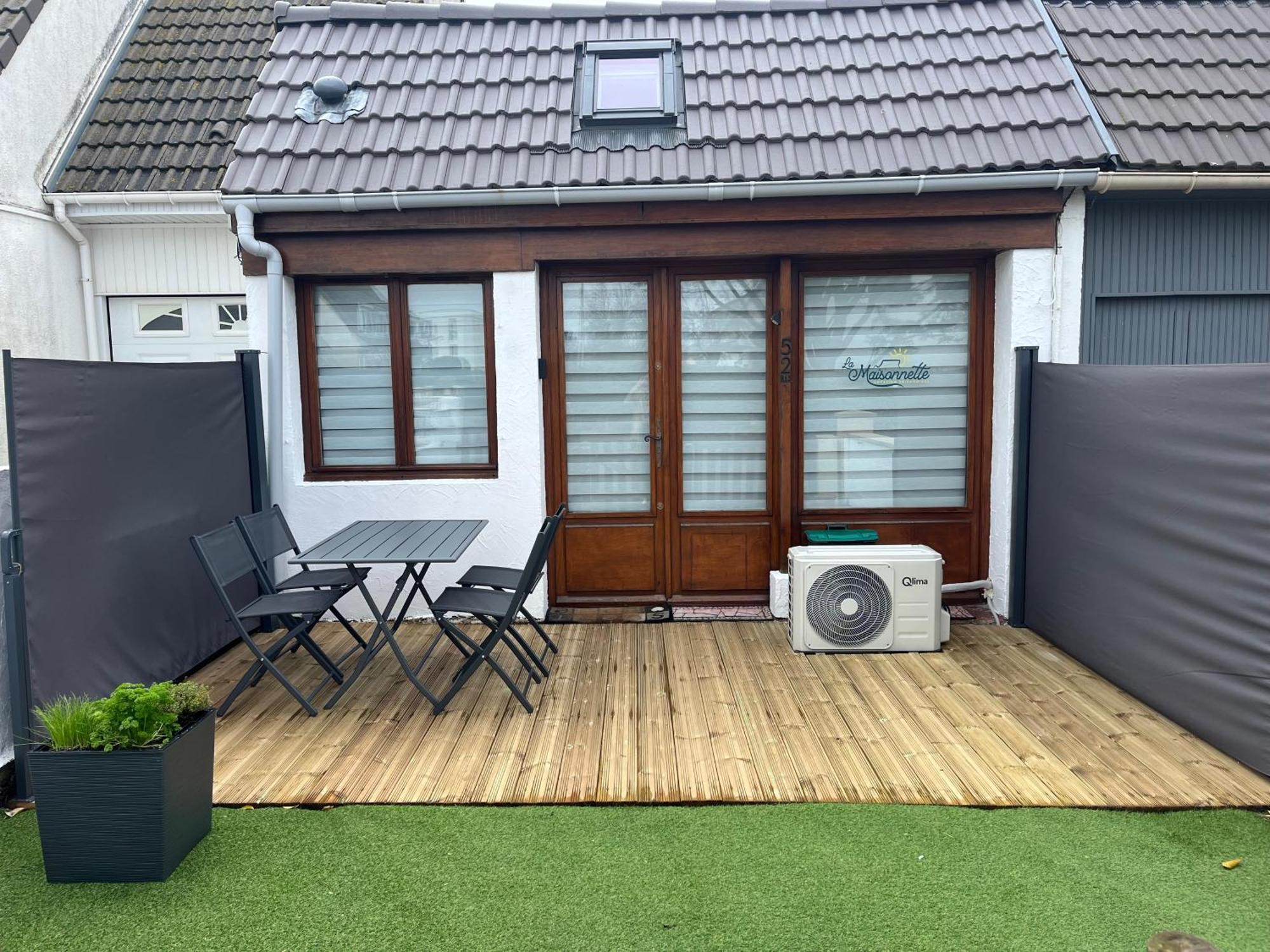 La Maisonnette Le Portel Plage Extérieur photo